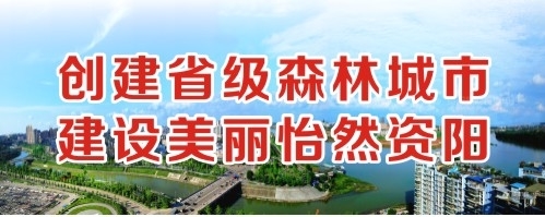 操逼大全免费看创建省级森林城市 建设美丽怡然资阳